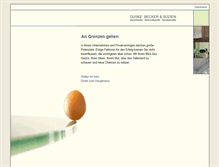 Tablet Screenshot of duskebeckersozien.de